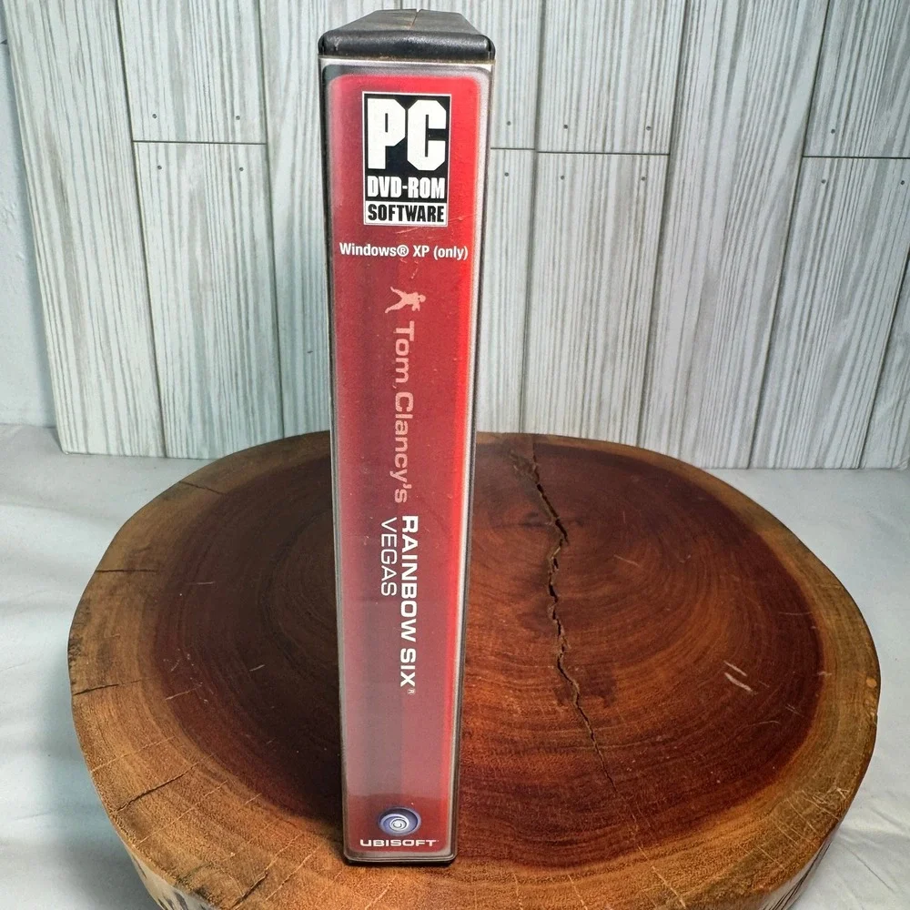 Tom Clancys Rainbow Six Vegas PC DVD-ROM Game Ubisoft Windows XP 2006 FPS‎ Video